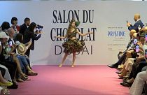Divatbemutatóval kezdődött a dubaji Salon du Chocolat