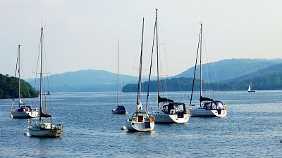 Lake Windermere is the largest natural lake in England