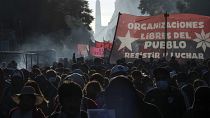 Аргентинцы протестовали по всей стране три дня