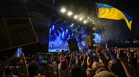 Eurovision fans go wild for Ukraine