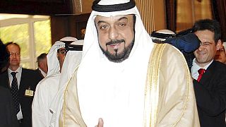 Ο Πρόεδρος των Ηνωμένων Αραβικών Εμιράτων, Σεΐχης Χαλίφα μπιν Ζαγιέντ Αλ-Ναχιάν