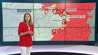 Euronews-Expertin Sasha Vakulina präsentiert die jüngsten Entwicklungen des russischen Angriffskriegs
