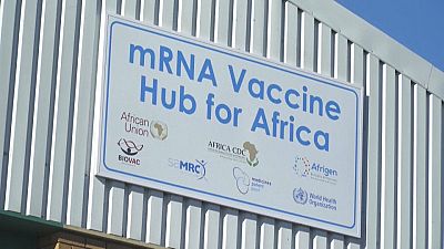 Hub vaccinale in Sudafrica. 