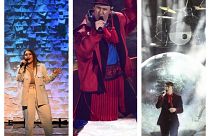 Algunos de los finalistas de Eurovisión 2022