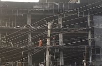 Rettungsarbeiten in Neu Delhi