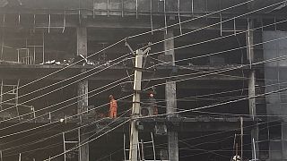 Rettungsarbeiten in Neu Delhi