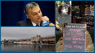 Orbán Viktor miniszterelnök, a rijekai kikötő és a vendéglős üzenete