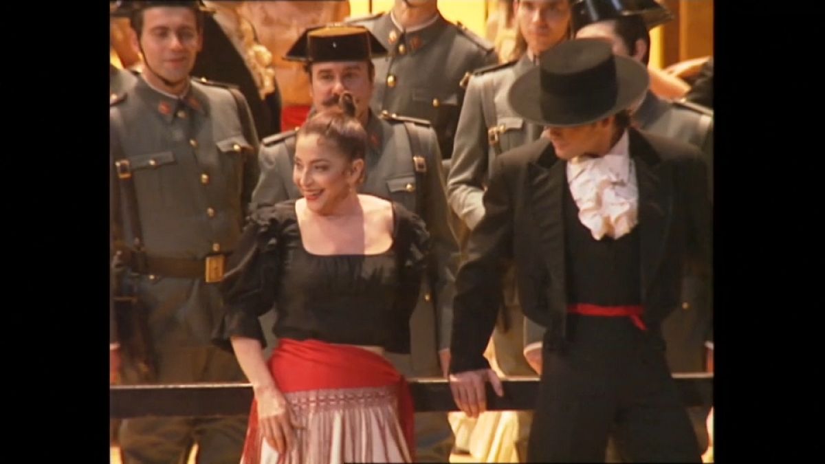 Teresa Bergara en 'Carmen' de Bizet.