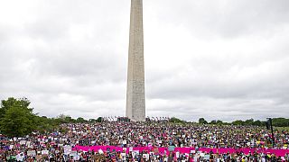 ABD'de kürtaj hakkını savunmak için 300'den fazla gösteri yapıldı