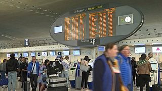 L'aéroport Paris-Charle de Gaulle (capture d'écran AFP Vidéo)