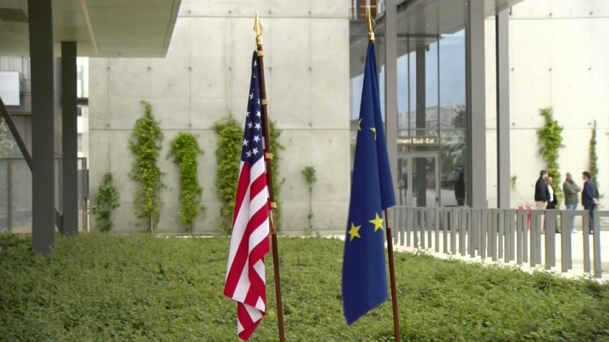 Zweites Treffen des EU-US-Handels- und Technologierats in Paris