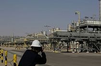 تاسیسات نفتی عربستان در شمال ریاض