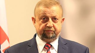 Štefan Harabin elnökválasztási kampánya idején 2019-ben