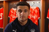 Jake Daniels made his debut for Blackpool last month.