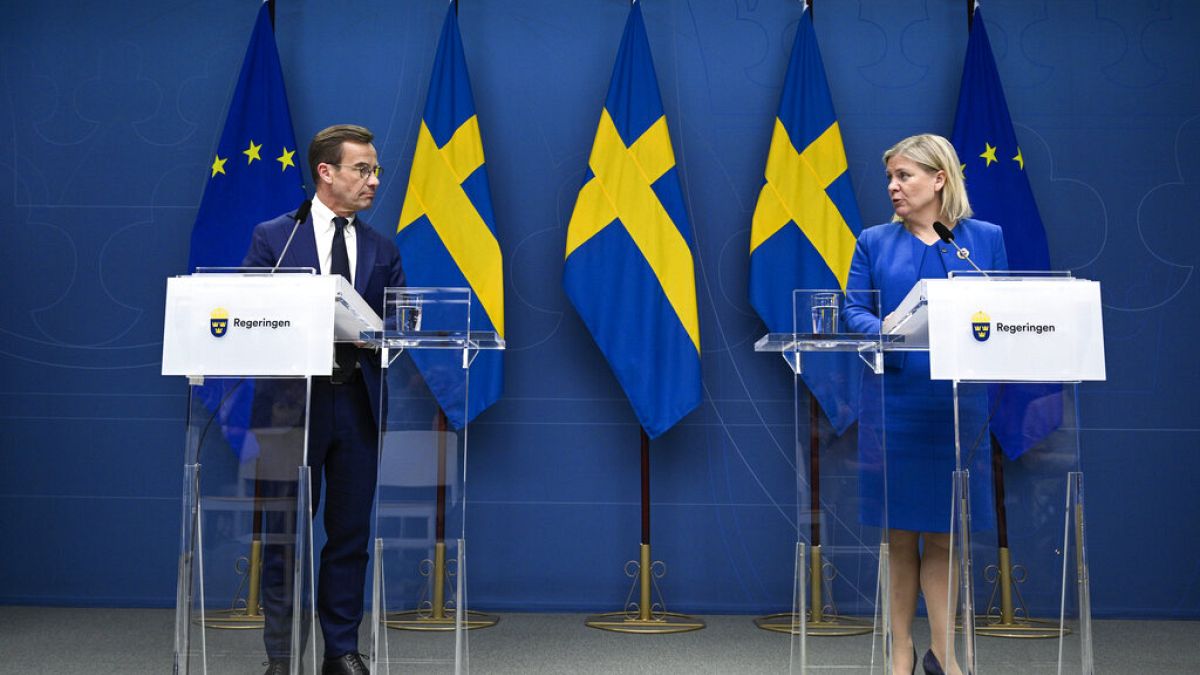 Stockholmi sajtótájékoztató a svéd NATO-csatlakozásról