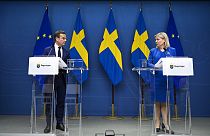 Für die schwedische Ministerpräsidentin ist der Beitrittswille eine größere Kehrtwende als für ihren Koalitionspartner.
