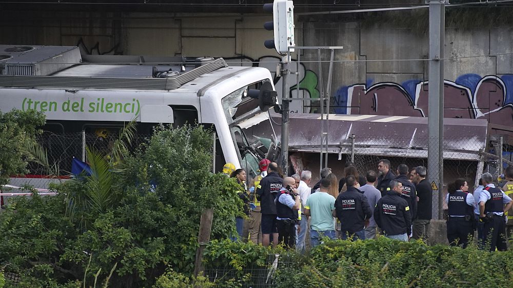 Driver killed after cargo and passenger trains collide near Barcelona