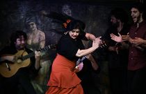 Madrid's most talented flamenco artists take to the street as part of the city's flamenco festival