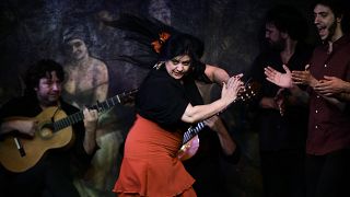 Madrid's most talented flamenco artists take to the street as part of the city's flamenco festival