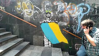Street-Art für die Ukraine in Georgien