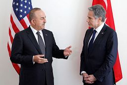 گفتگوهای وزرای خارجه آمریکا و ترکیه بر سر پیوستن سوئد و فنلاند به ناتو