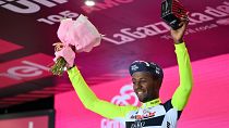 Cyclisme : l'Érythréen Biniam Girmay remporte la 10e étape du Giro