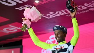 Cyclisme : l'érythréen Biniam Girmay remporte la 10e étape du Giro d'Italia