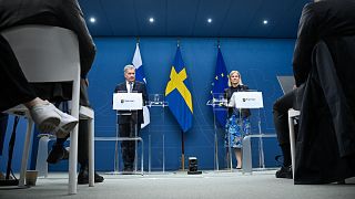 رئيسة وزراء السويد والرئيس الفنلندي