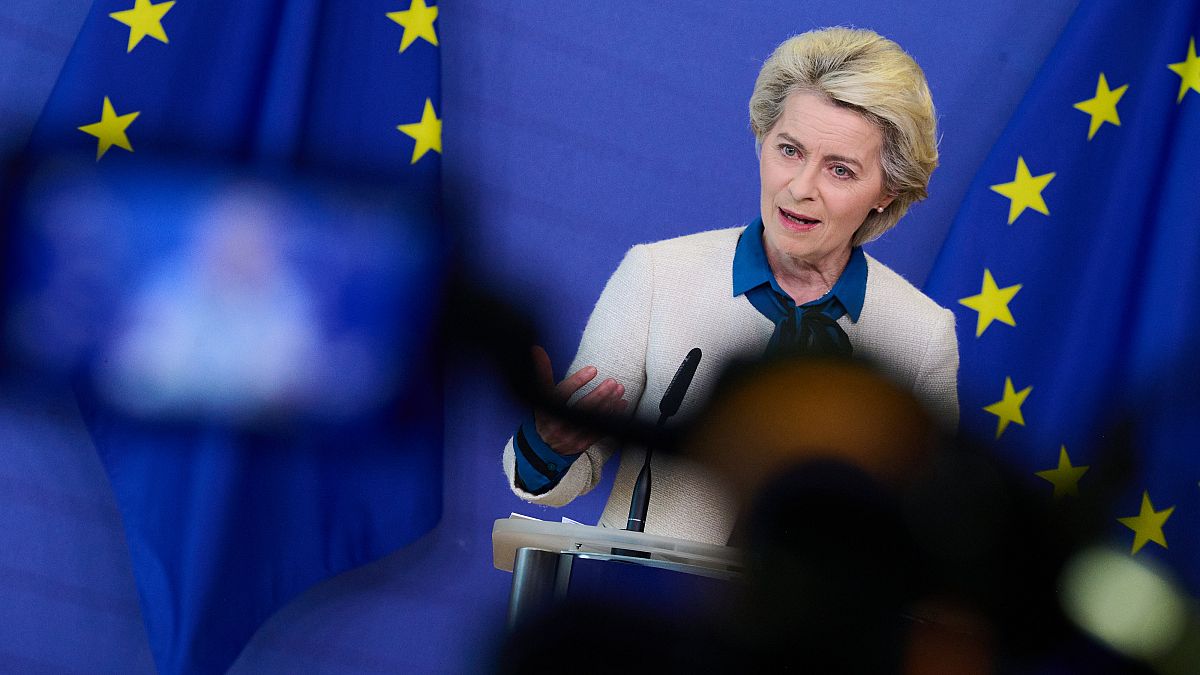 La présidente de la Commission européenne Ursula von der Leyen a déclaré que l'achat commun de gaz évitera la concurrence entre États membres