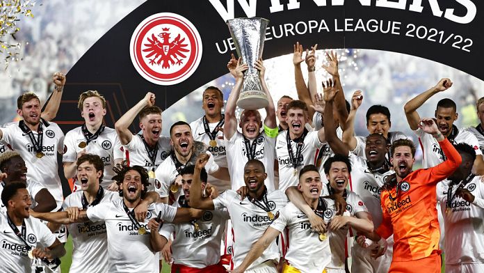 2022 Europa League final: Eintracht Frankfurt beats Glasgow Rangers in penalty shootout