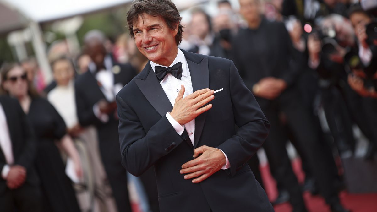 Tom Cruise a su llegada el miércoles al Festival de Cannes (Francia).