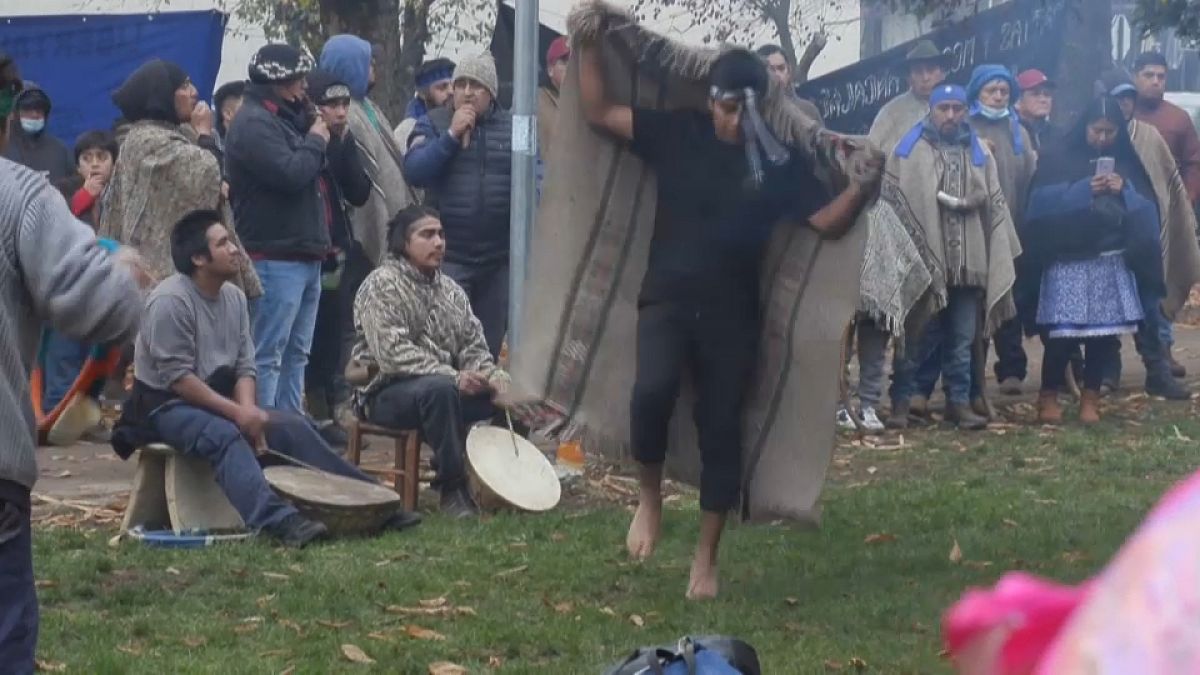 Los mapuches apoyan a varios presos que consideran condenados por motivos políticos
