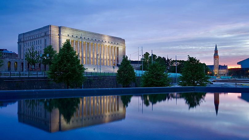 Le Parlement finlandais construit à Helsinki