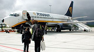 Un avión de Ryanair