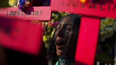 Des manifestantes mexicaines se mobilisent contre les féminicides à Mexico City