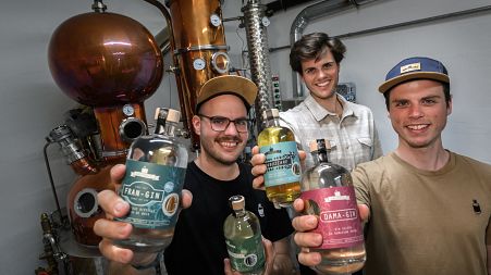 Three brothers seek to save the Swiss mountains by bottling it as gin