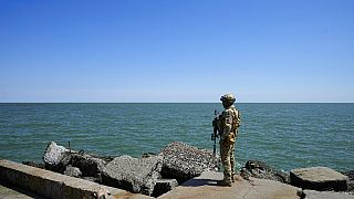 Rusya'nın Ukrayna işgalinden sonra Mariupol limanı Rus askerleri tarafından ele geçirildi