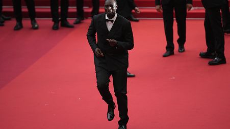 Omar Sy at the Cannes Film Festival