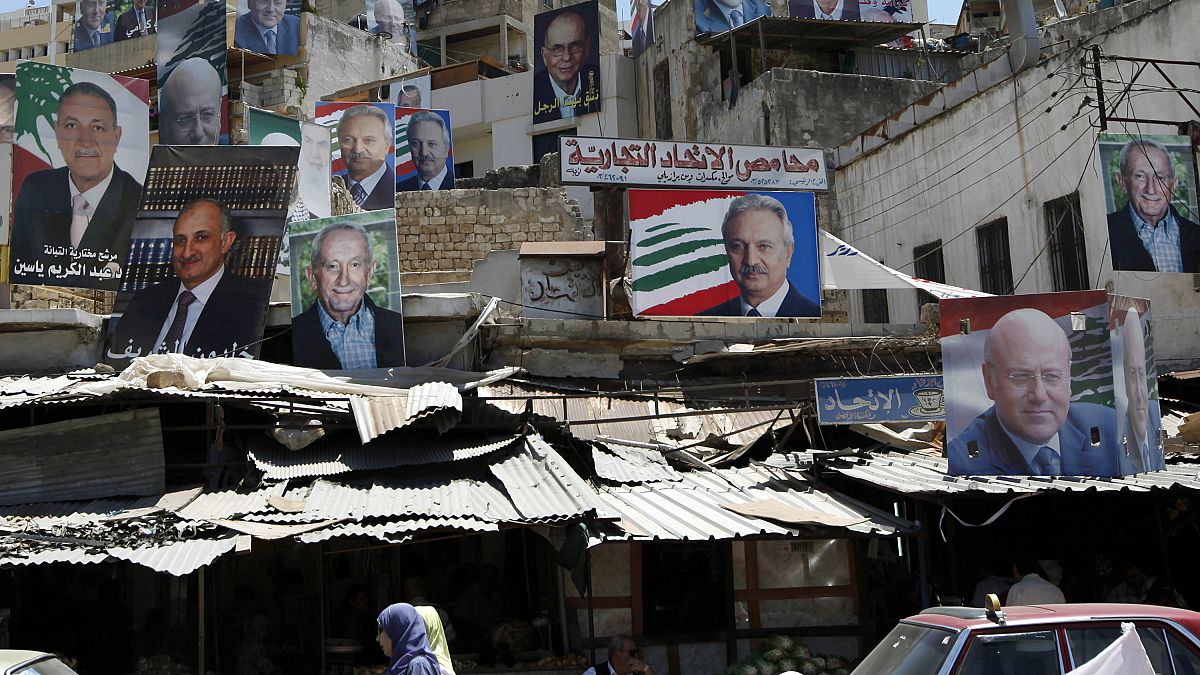 Election posters in Beruit