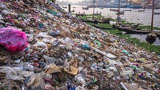 Le déversement de déchets sur les berges des rivières est l'une des causes de la pollution pharmaceutique.