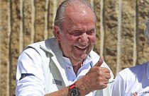 Non è passato inosservato, il ritorno di Juan Carlos in Spagna. (Sanxenxo, 20.5.2022)