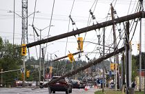 تسببت العواصف القوية بأضرار كبير في مناطق مختلفة من كندا