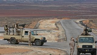 دورية للجيش الأردني على طول الحدود مع سوريا