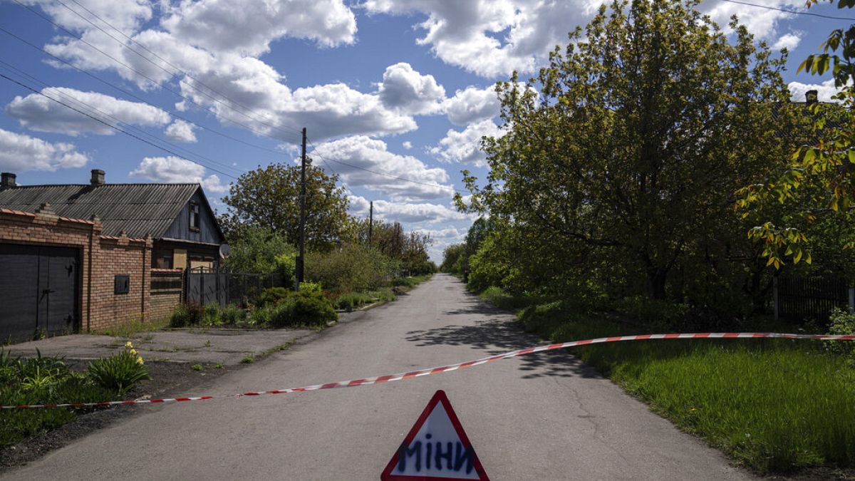 Ordigni inesplosi nella regione di Kharkiv.