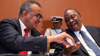 Kenya president addresses World Health Assembly in Geneva