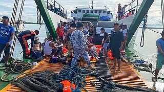 Incendie sur un ferry aux Philippines