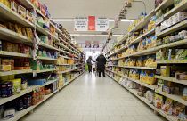 Food inflation across the Eurozone continues to climb, pushed by record-breaking gas prices.