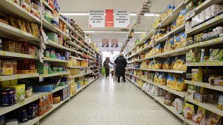 Food inflation across the Eurozone continues to climb, pushed by record-breaking gas prices.