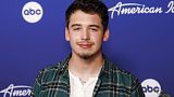 Noah Thompson arrives at the 20th Anniversary Celebration of "American Idol" on Monday, April 18, 2022, at Desert 5 Spot in Los Angeles.