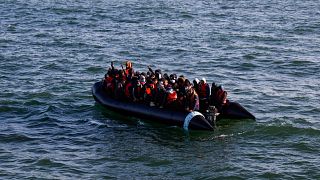 Akdeniz'de kurtarılan düzensiz göçmenler